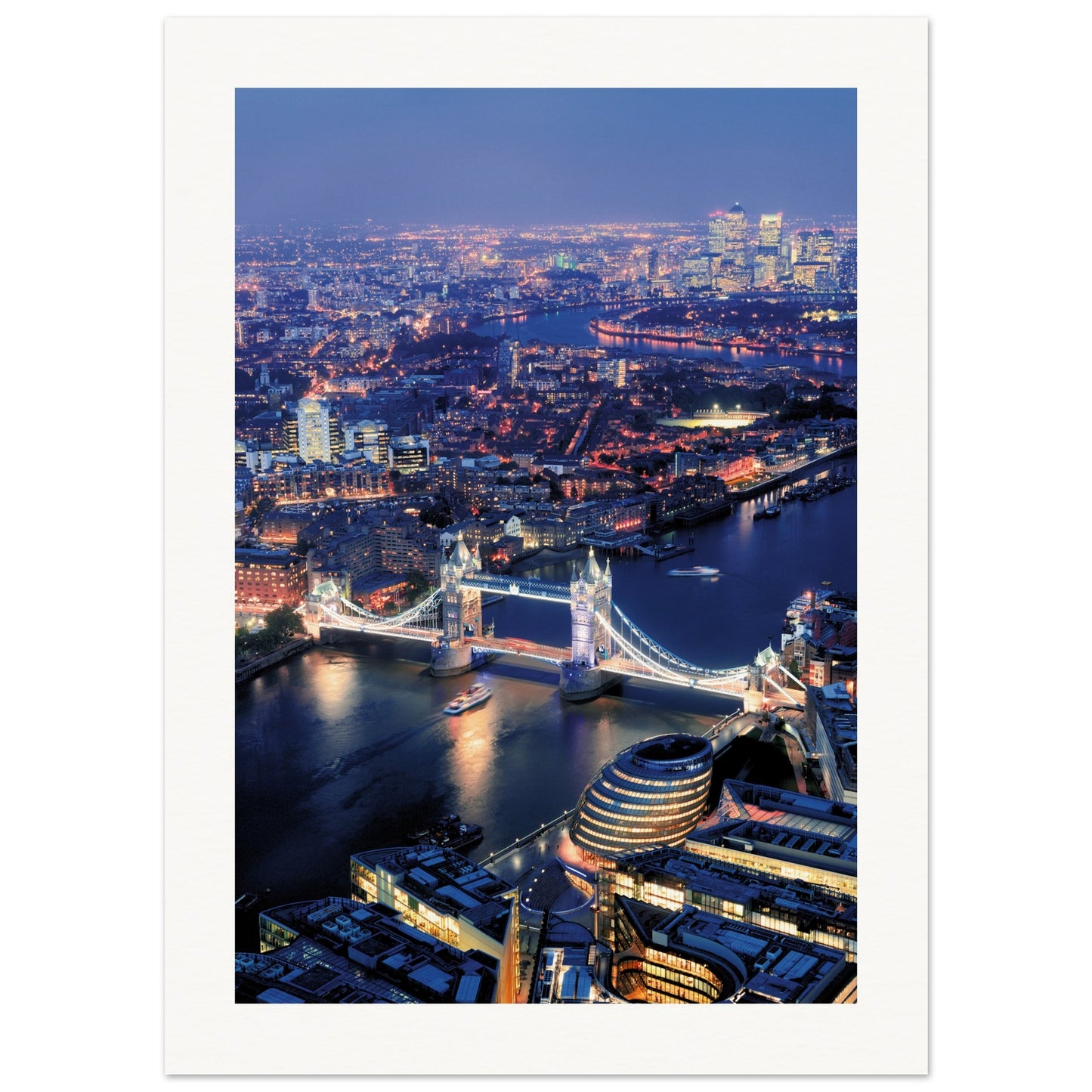 London Tower Bridge Poster