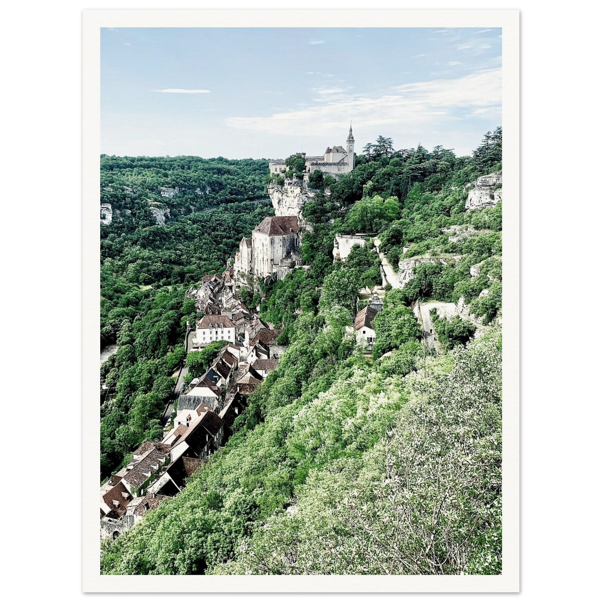 Rocamadour South Western France Poster