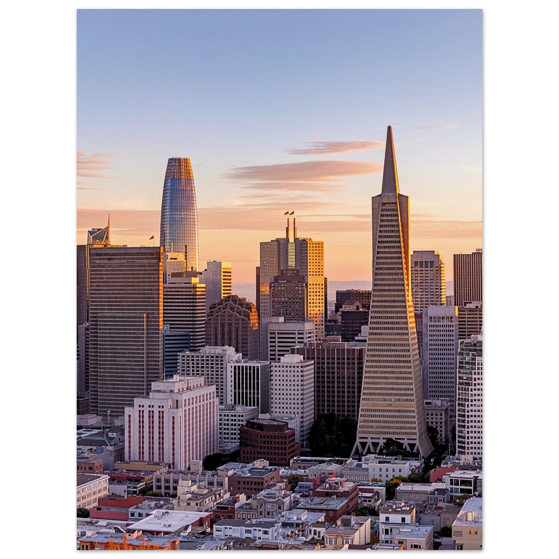San Francisco Skyline Poster