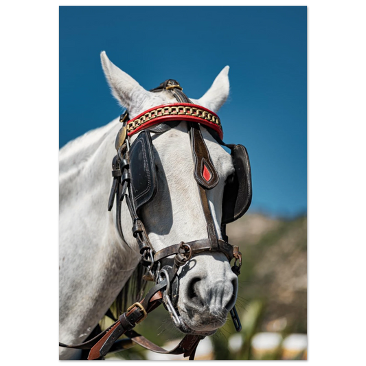 Spanish Dressed Horse Poster 70x100 cm 28x40″ No Border