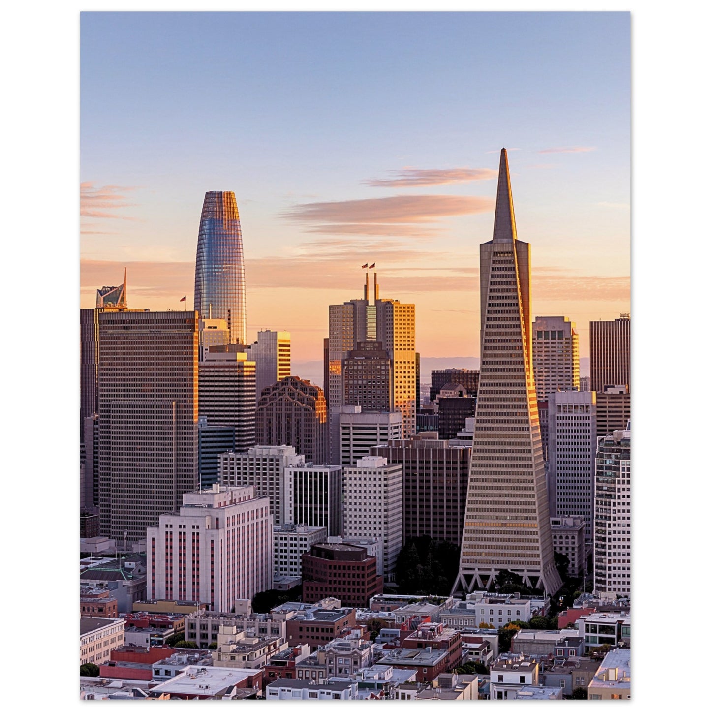 San Francisco Skyline Poster