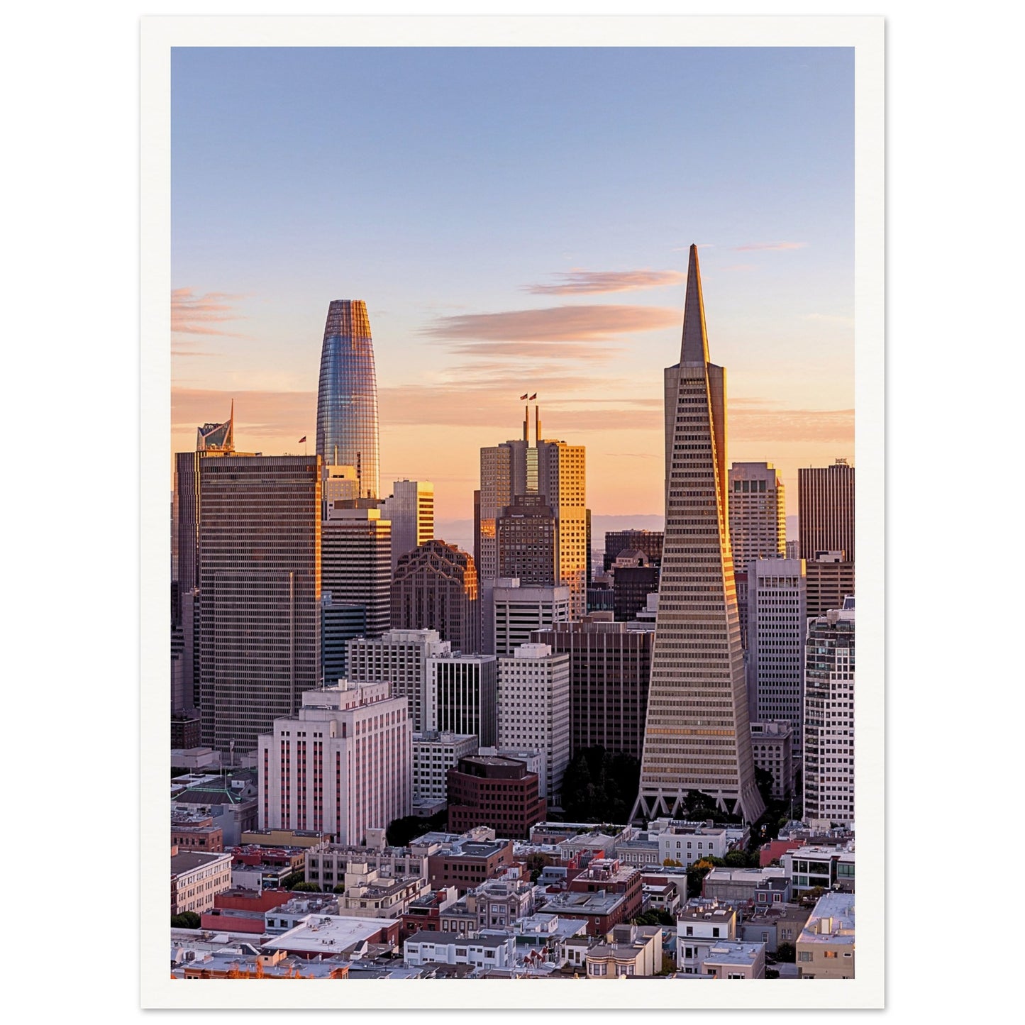 San Francisco Skyline Poster