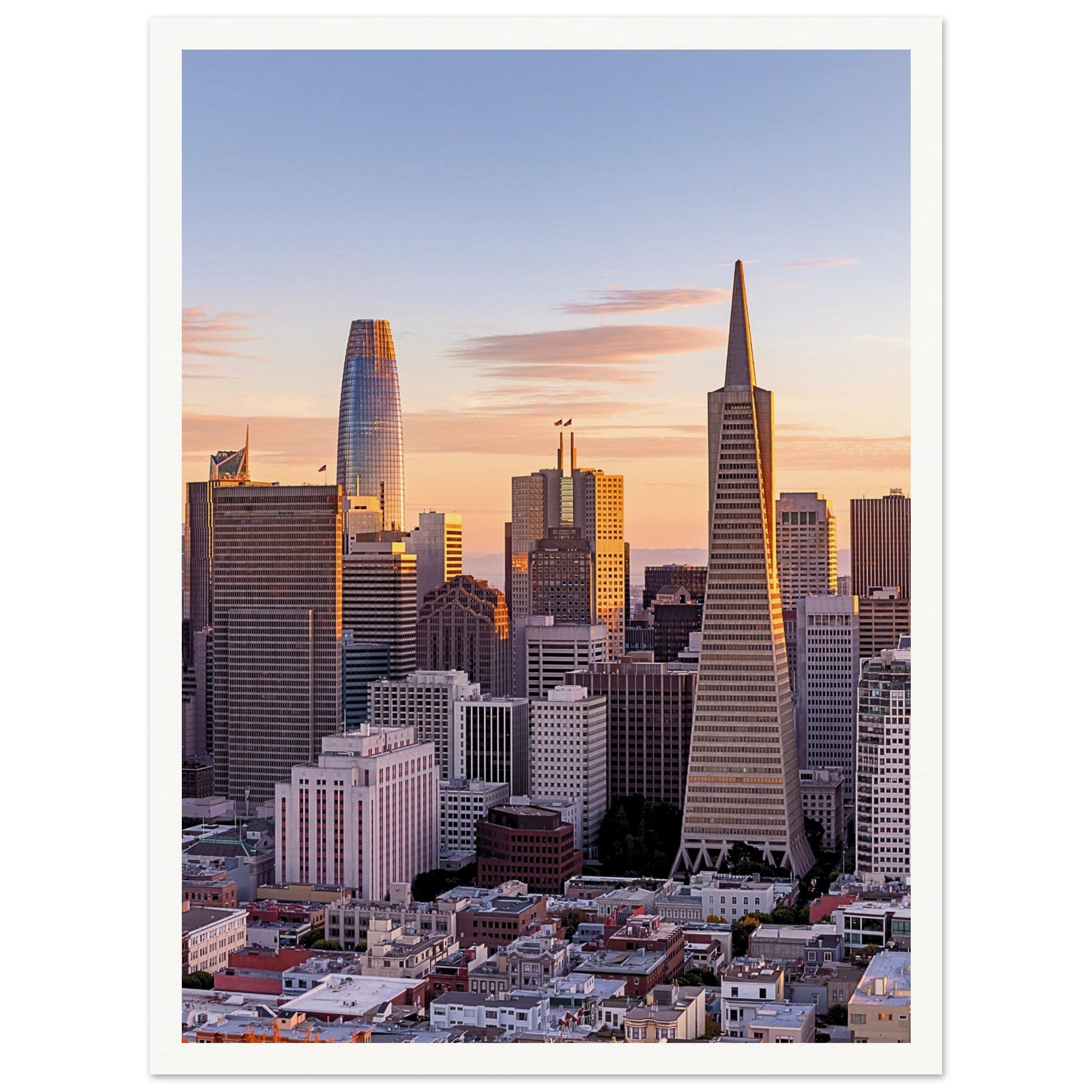 San Francisco Skyline Poster