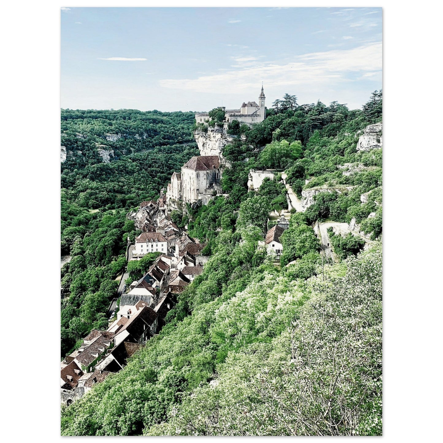 Rocamadour South Western France Poster