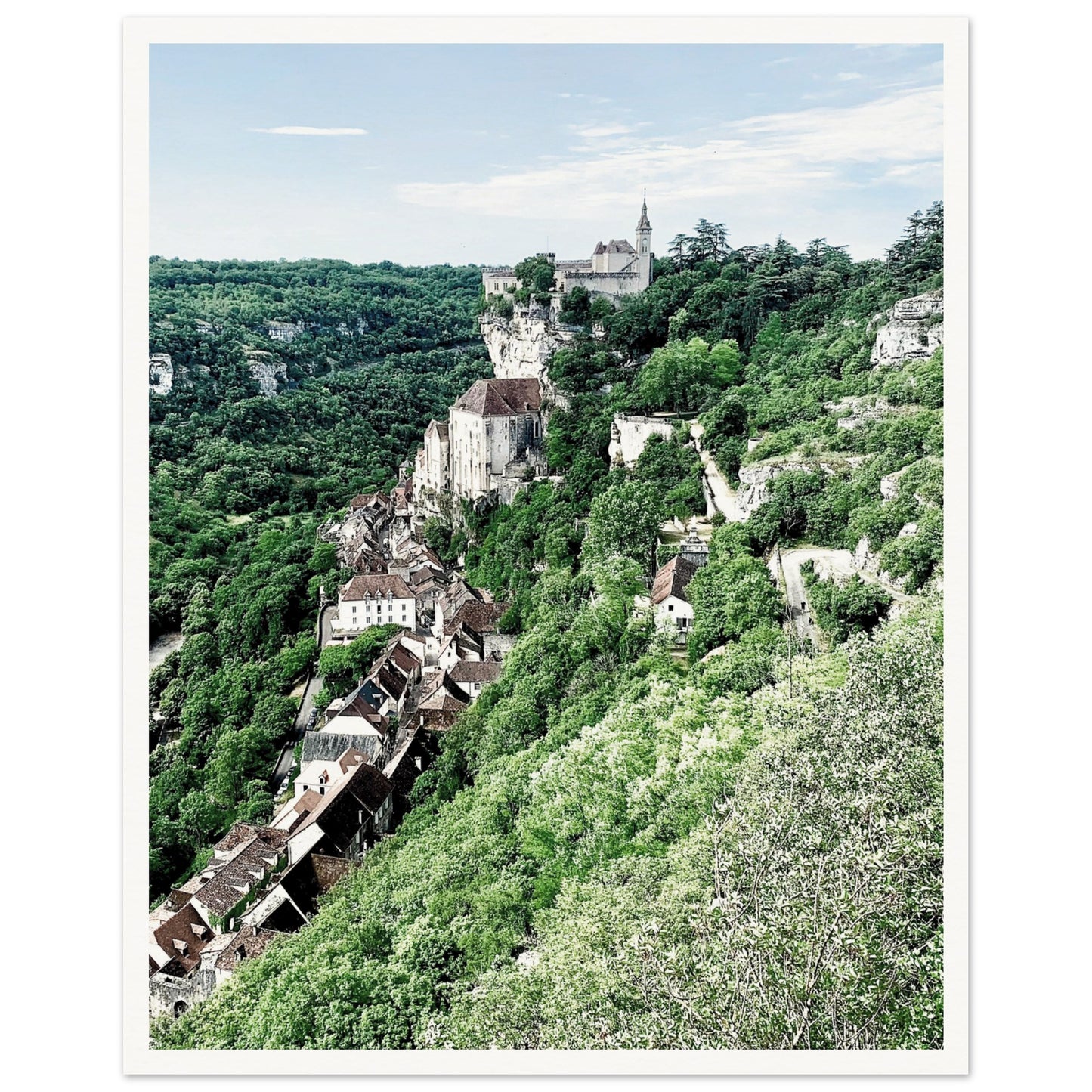 Rocamadour South Western France Poster