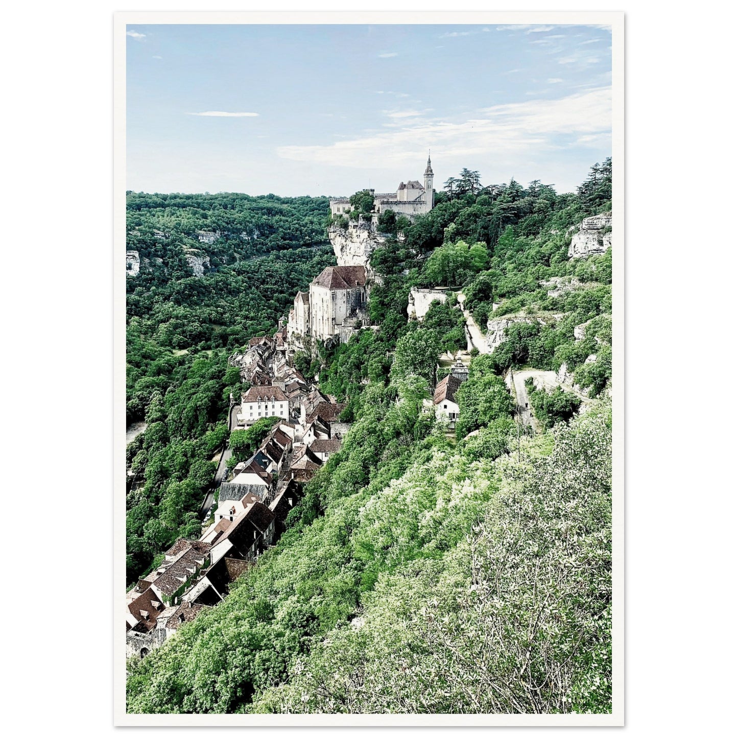 Rocamadour South Western France Poster