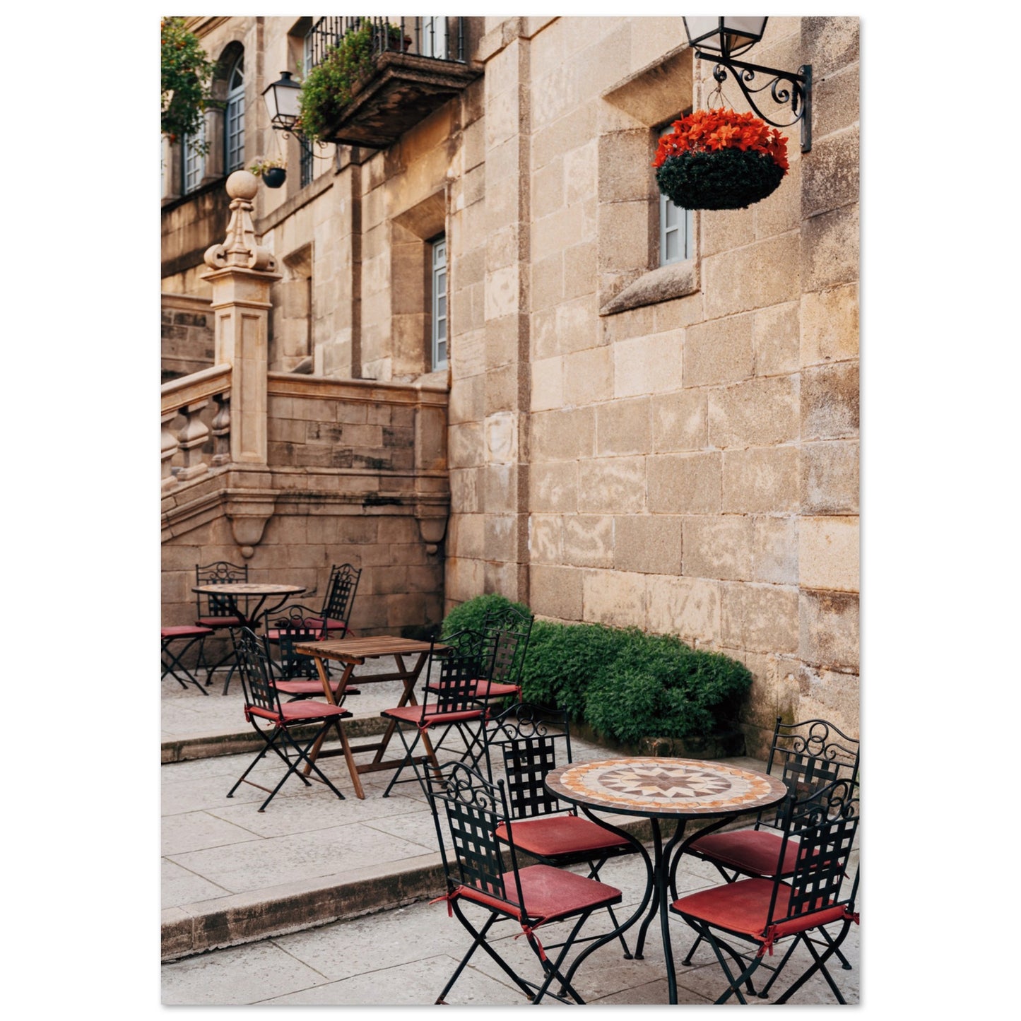 Barcelona Cafe Poster A2 (42 x 59.4 cm)