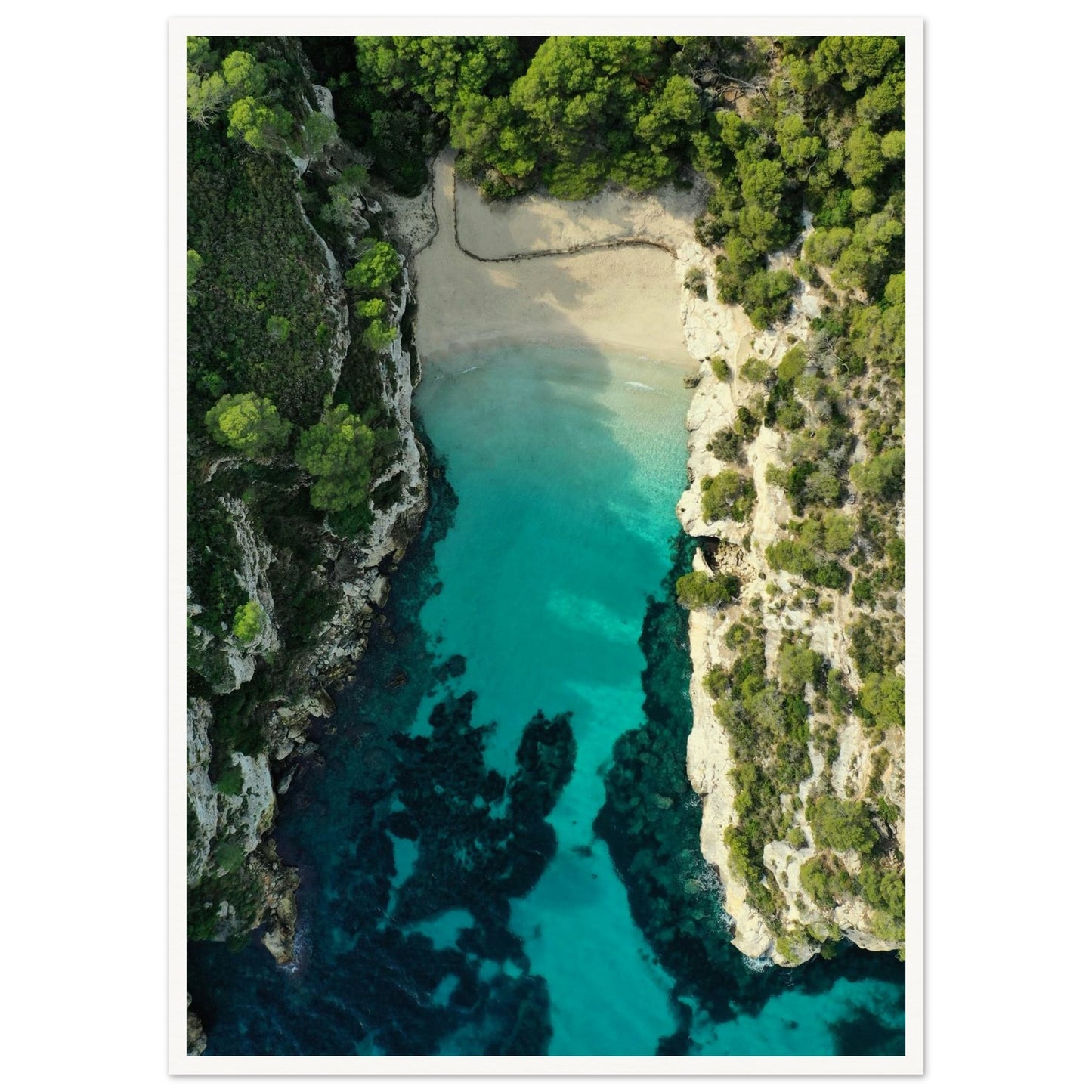 Menorca’s Turquoise Paradise Poster