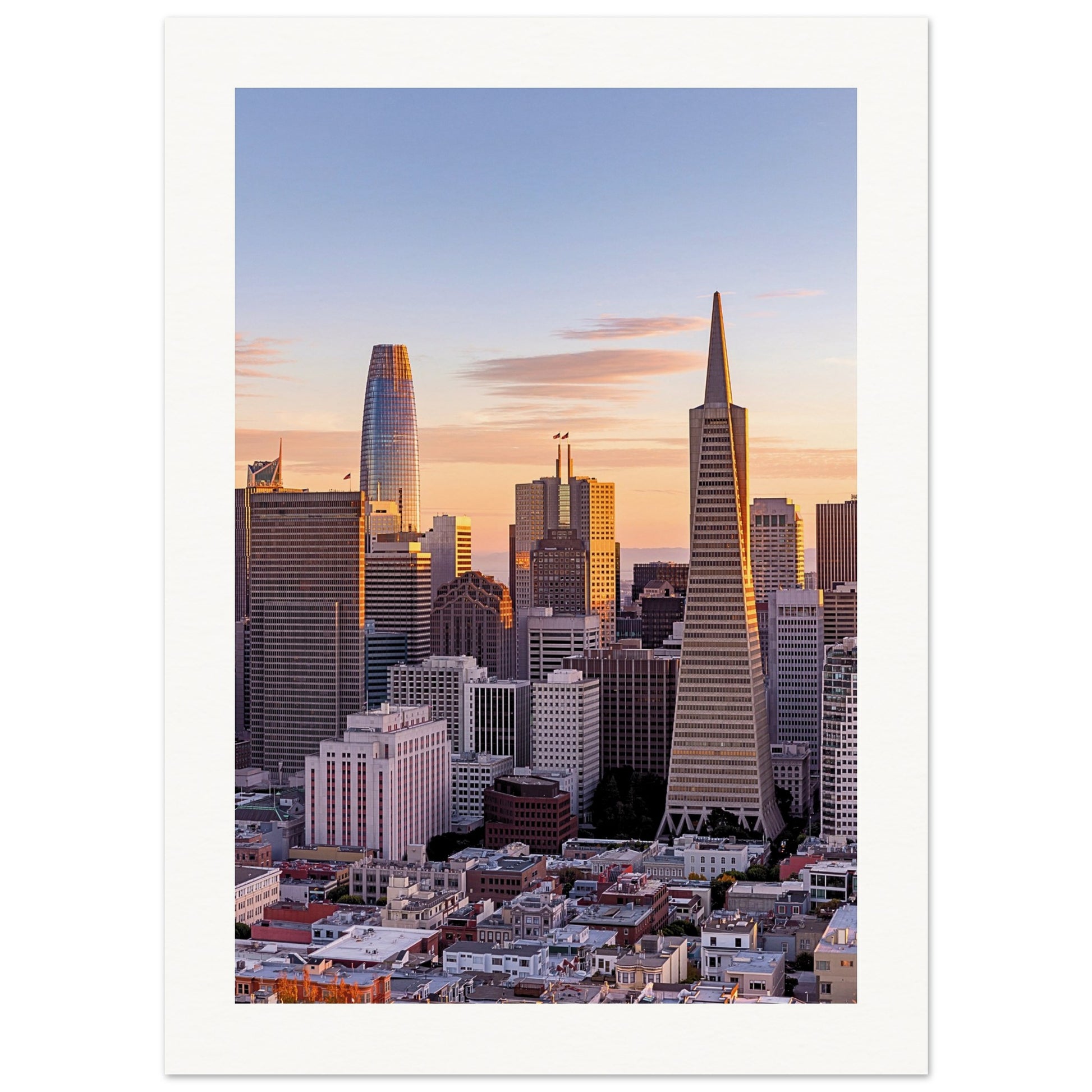 San Francisco Skyline Poster