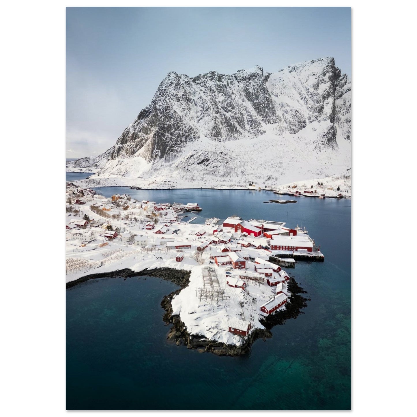 Lofoten Islands, Norway Poster A4 (21x29.7 cm ) No Border