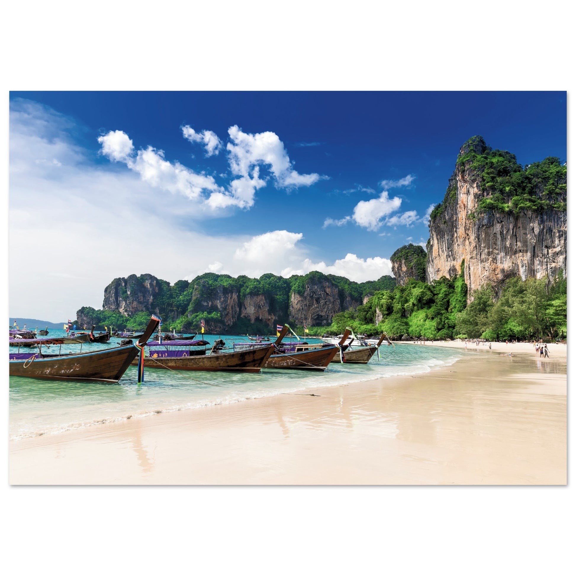Railay Beach, Thailand Poster A4 (21x29.7 cm )